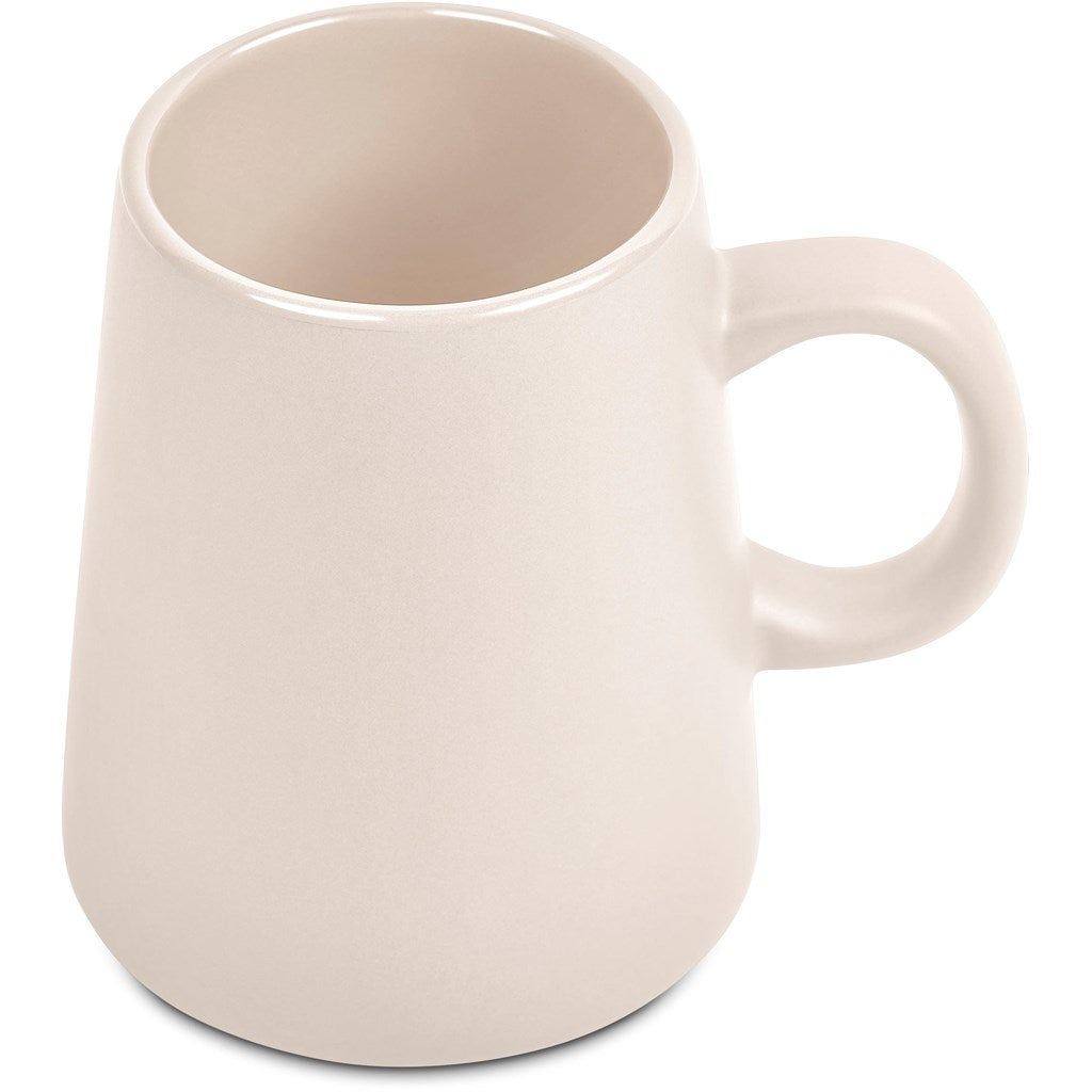 Serendipio Dorset Ceramic Coffee Mug – 400ml - Cream