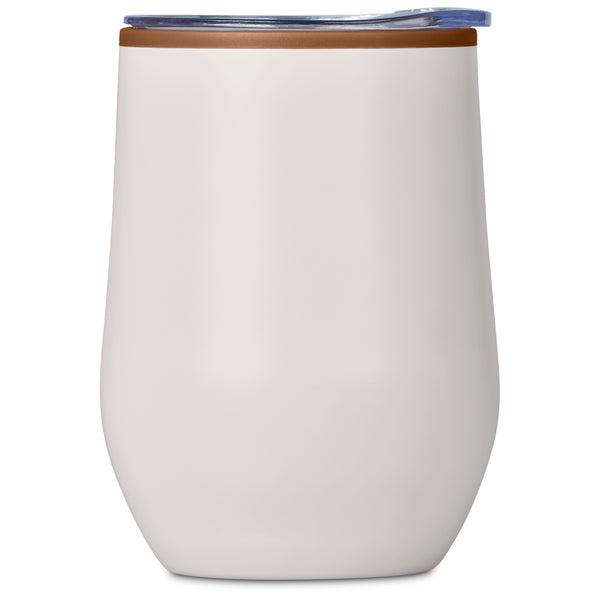 Serendipio Ovolo Stainless Steel & Plastic Double-Wall Tumbler – 350ml