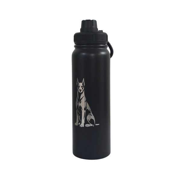 Stainless Steel Water Bottle - 750ml - Doberman