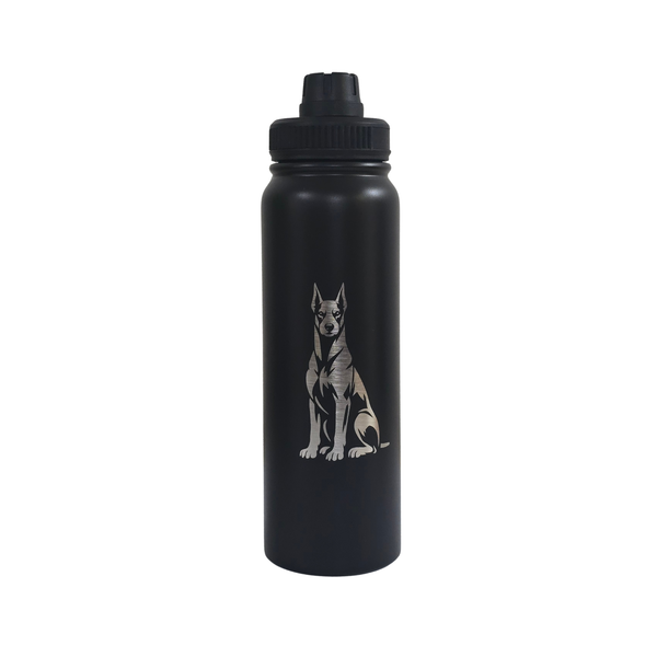 Stainless Steel Water Bottle - 750ml - Doberman
