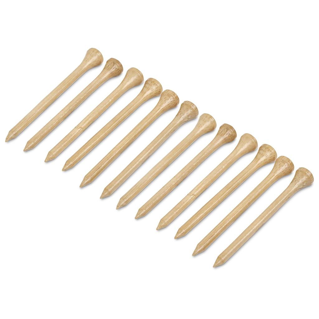 Altitude Swingstart Set of 12 Golf Tees Natural