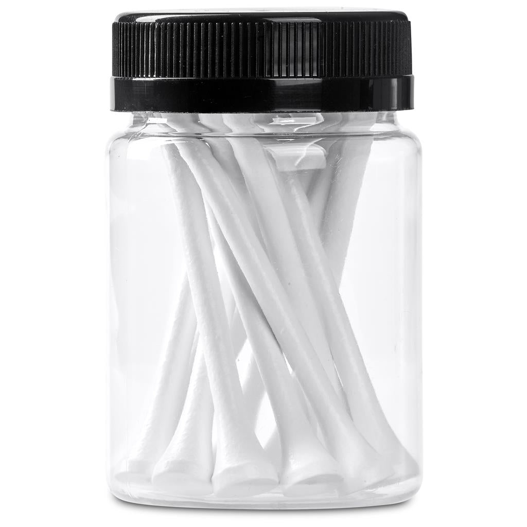 Altitude Swingstart Set of 12 Golf Tees Solid White