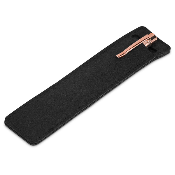 Hailey Ball Pen In Felt Pouch