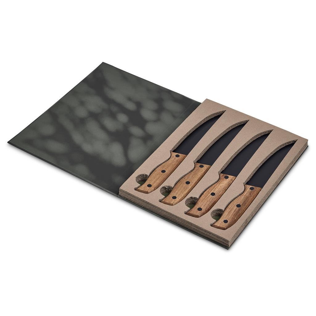 Andy Cartwright Ermelo Steak Knife Set Black