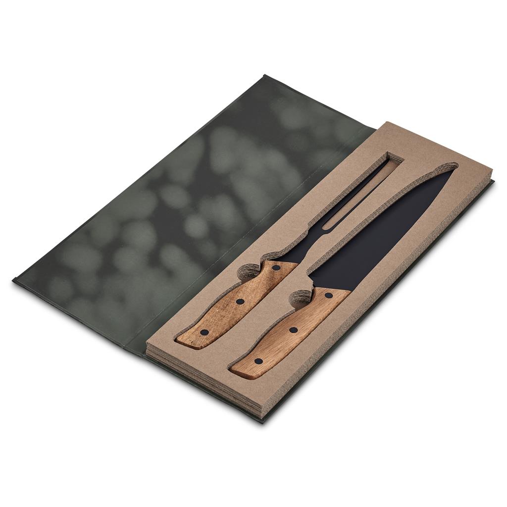 Andy Cartwright Ermelo Carving Set Black