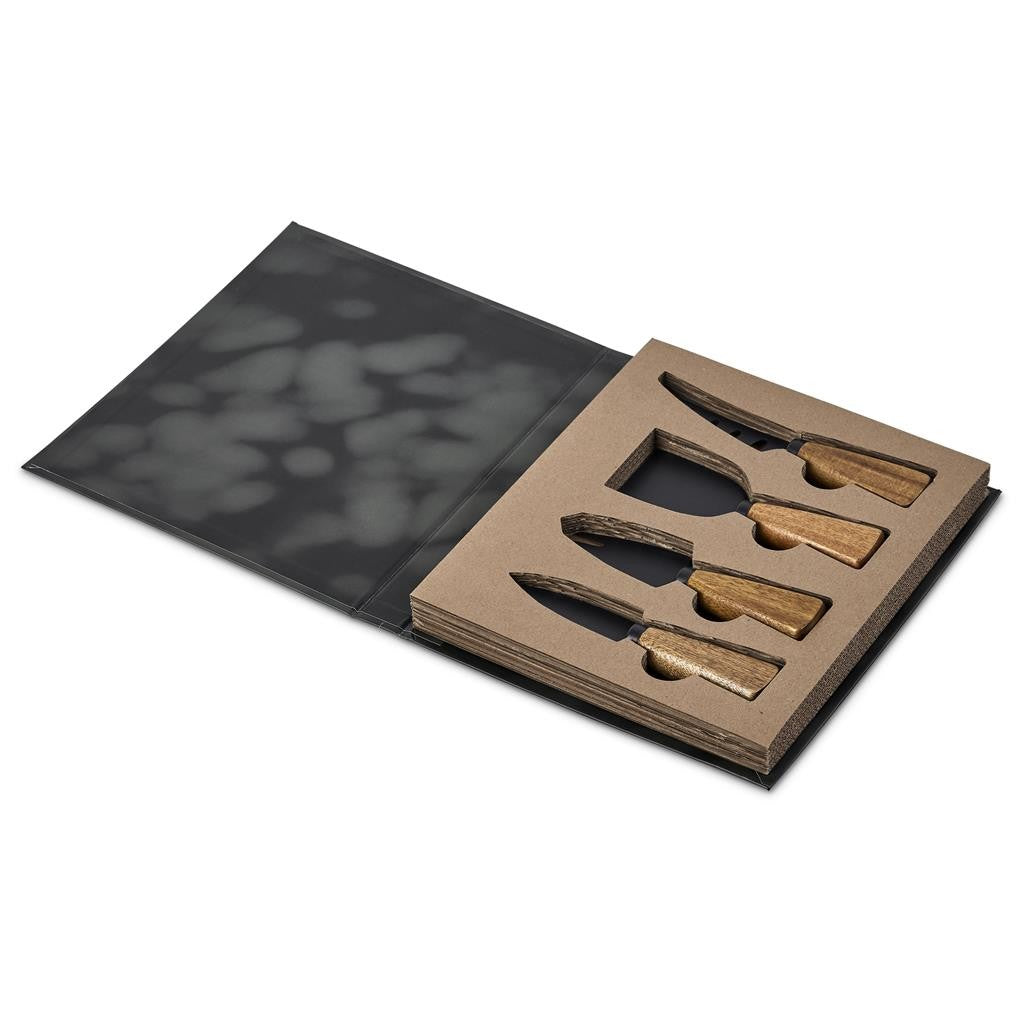 Andy Cartwright Clarens Cheese Knife Set Black