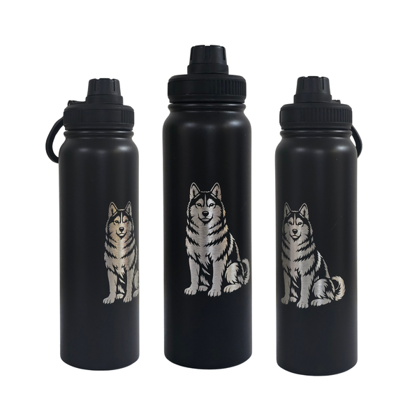 Stainless Steel Water Bottle - 750ml - Husky