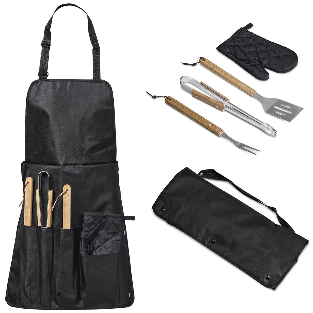 Altitude Griller 4-Piece Braai Apron Set