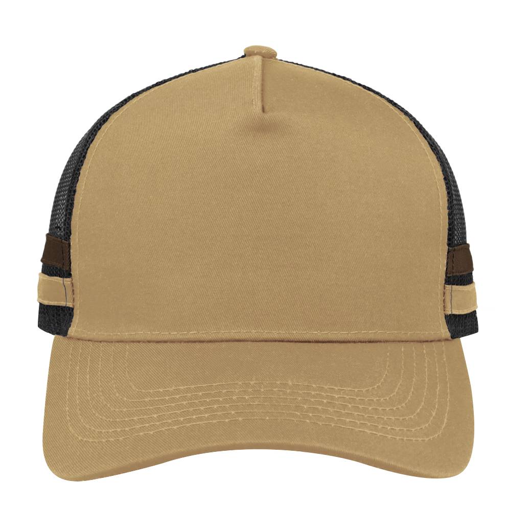 Striped Trucker Cap