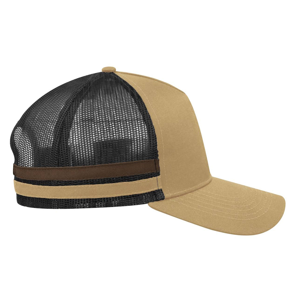 Striped Trucker Cap