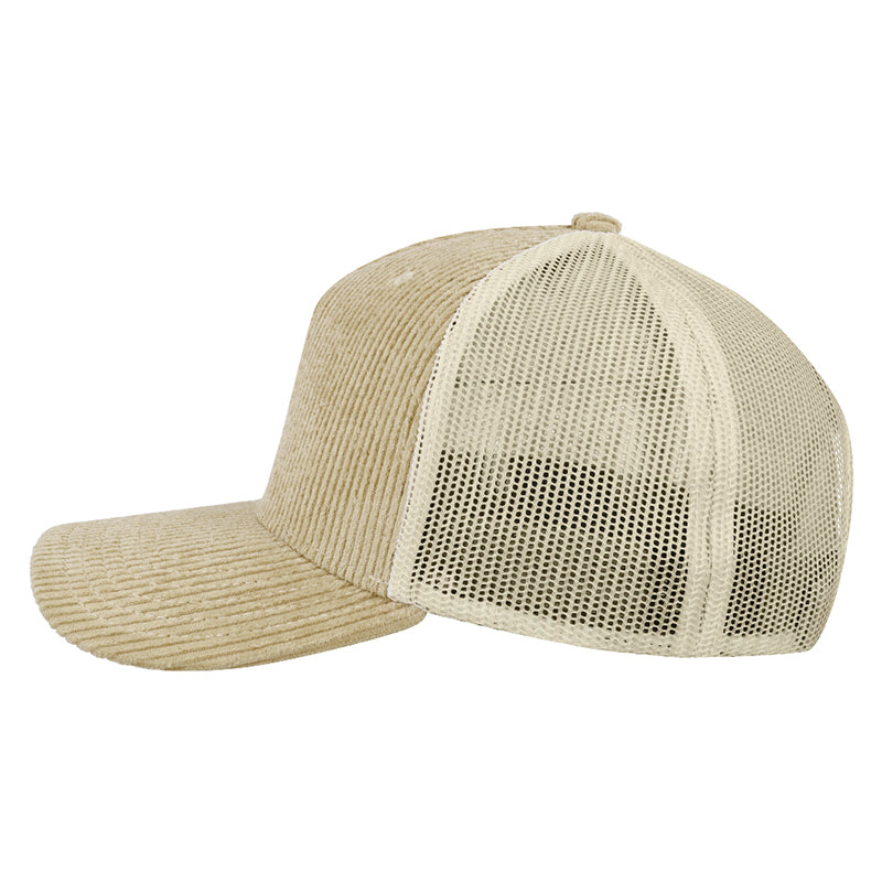Uflex 5 Panel Corduroy Trucker Cap
