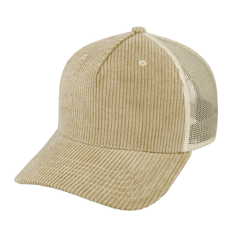 Uflex 5 Panel Corduroy Trucker Cap