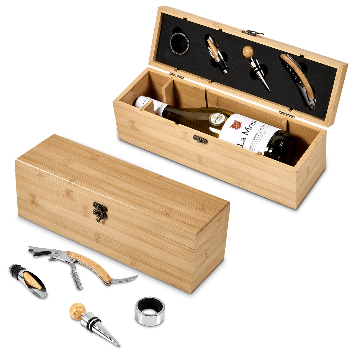 Okiyo Wainoka Bamboo Wine Set