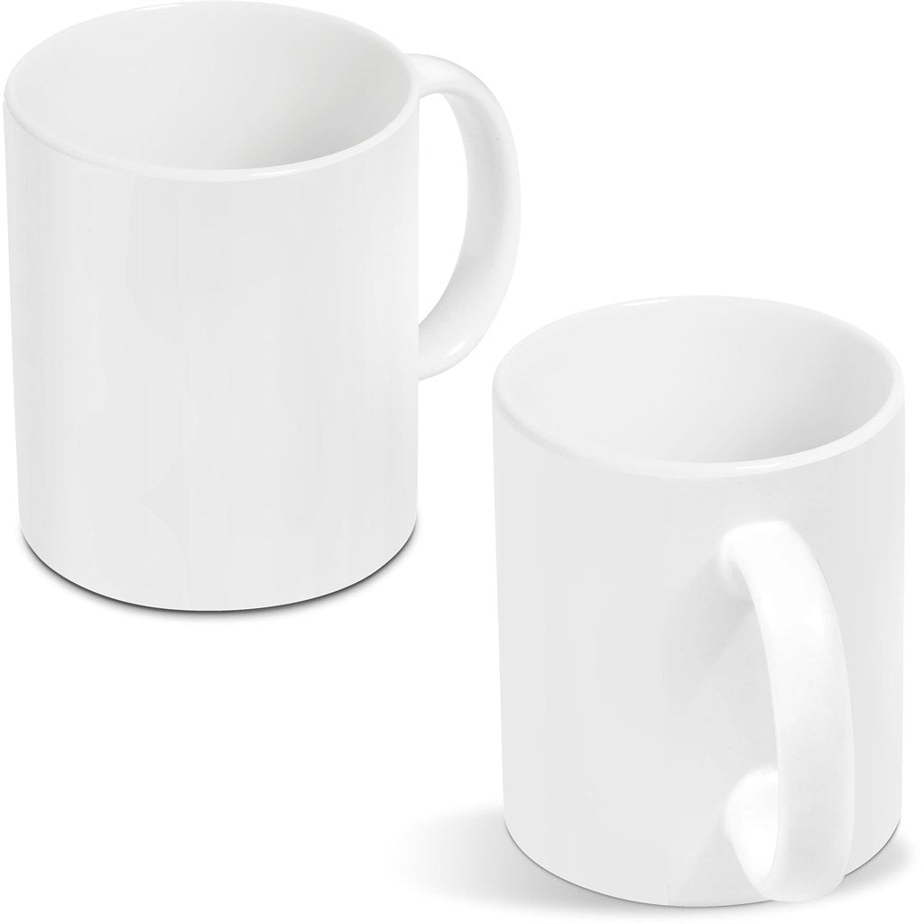 Altitude Blank Canvas Sublimation Ceramic Coffee Mug - 330ml - Solid White