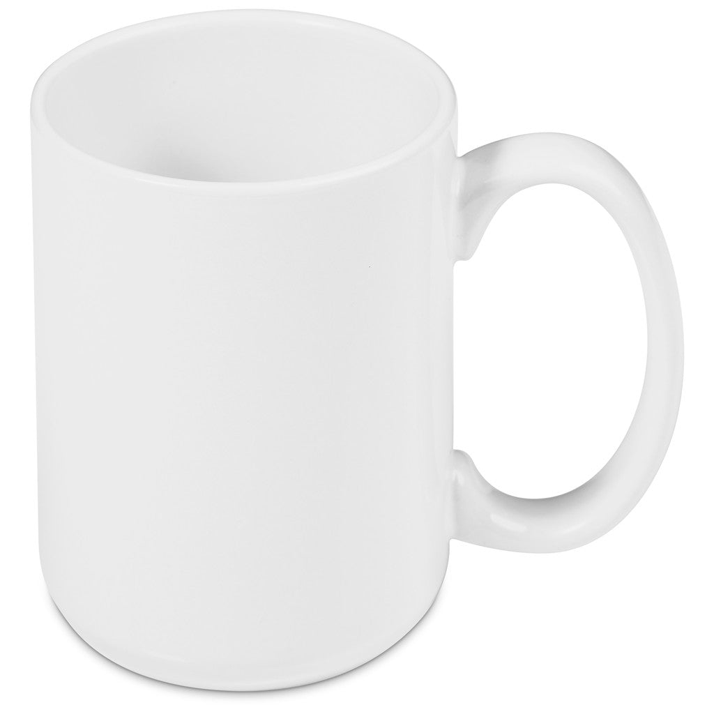 Altitude Super Sublimation Ceramic Coffee Mug - 450ml - Solid White
