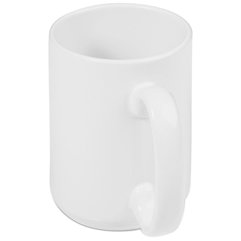 Altitude Super Sublimation Ceramic Coffee Mug - 450ml - Solid White