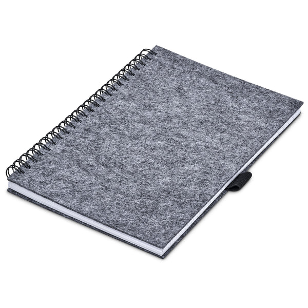 Okiyo Fuji Recycled PET Felt A5 Spiral Notebook