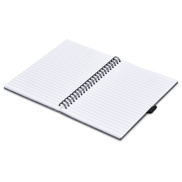 Okiyo Fuji Recycled PET Felt A5 Spiral Notebook