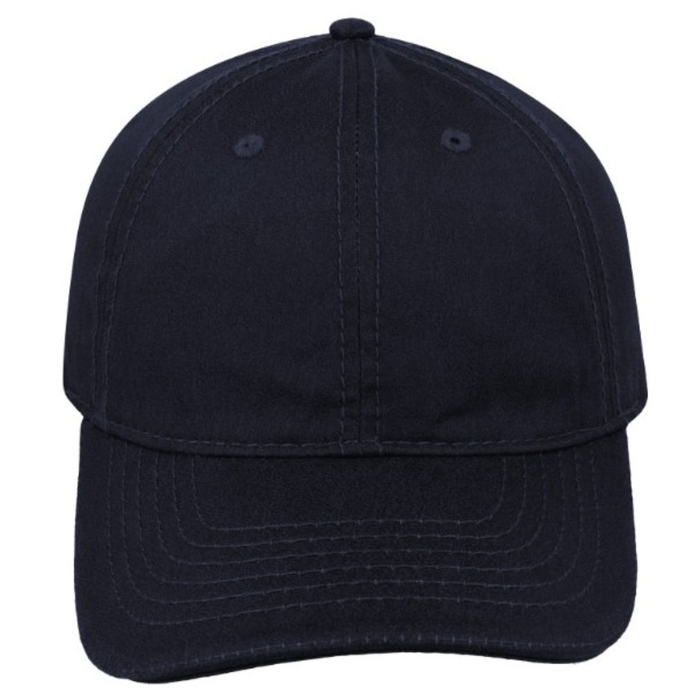 Washed Oil Skin 6P Cap