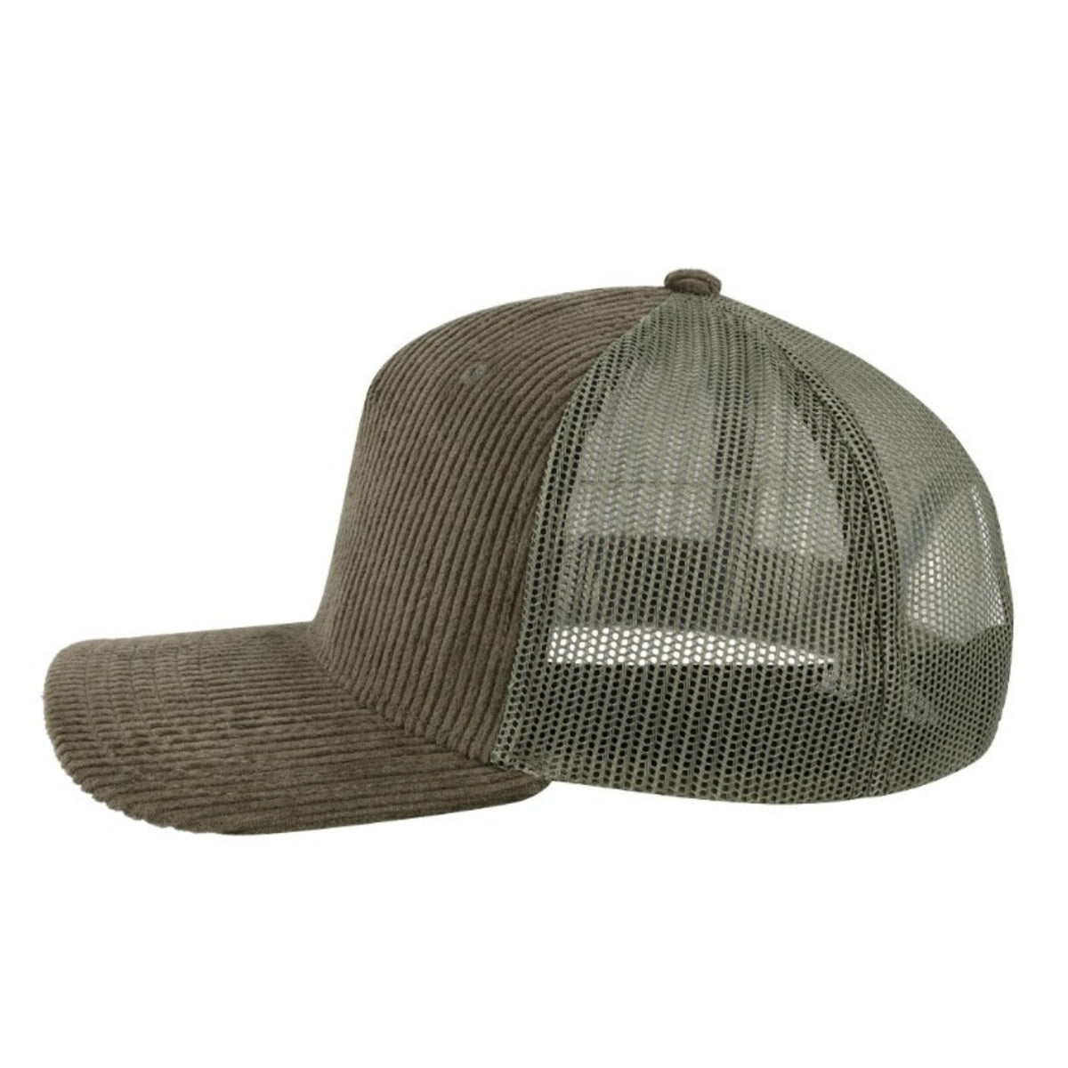 Uflex 5 Panel Corduroy Trucker Cap