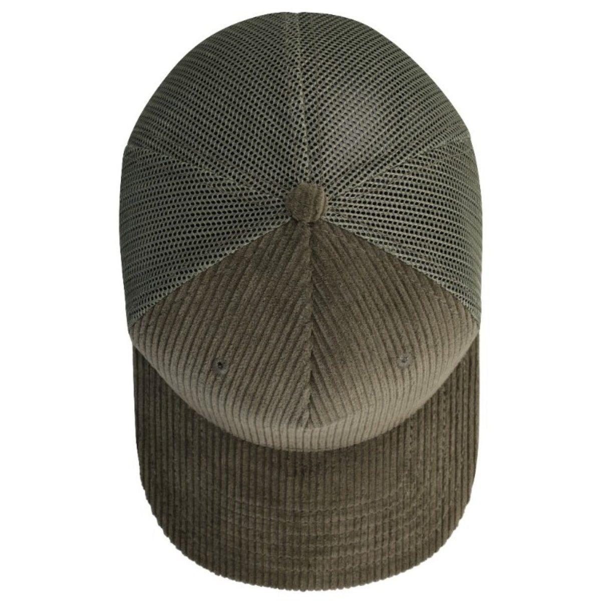 Uflex 5 Panel Corduroy Trucker Cap