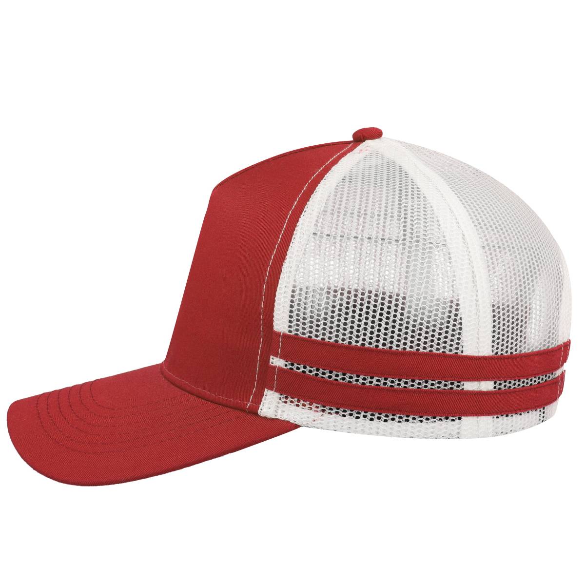 Striped Trucker Cap