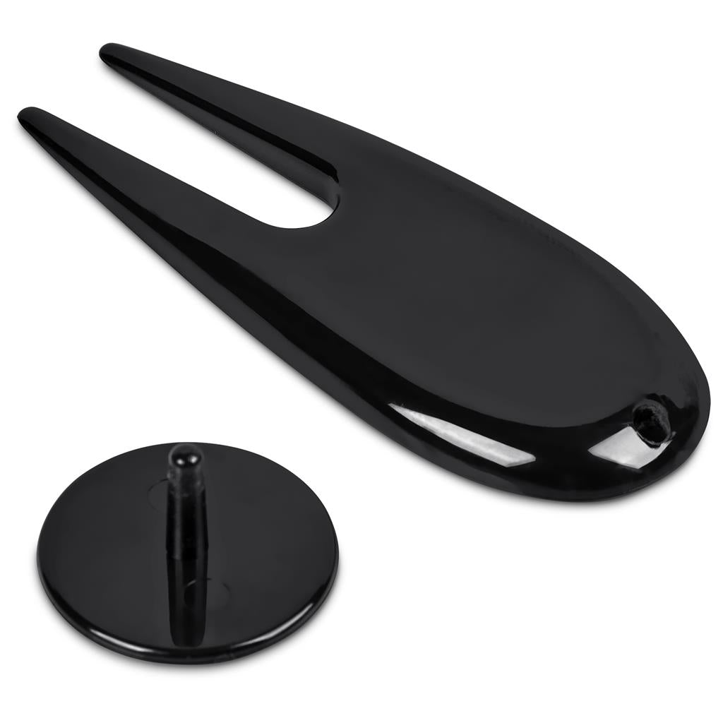 Altitude Turf Divot Tool & Ball Marker Black