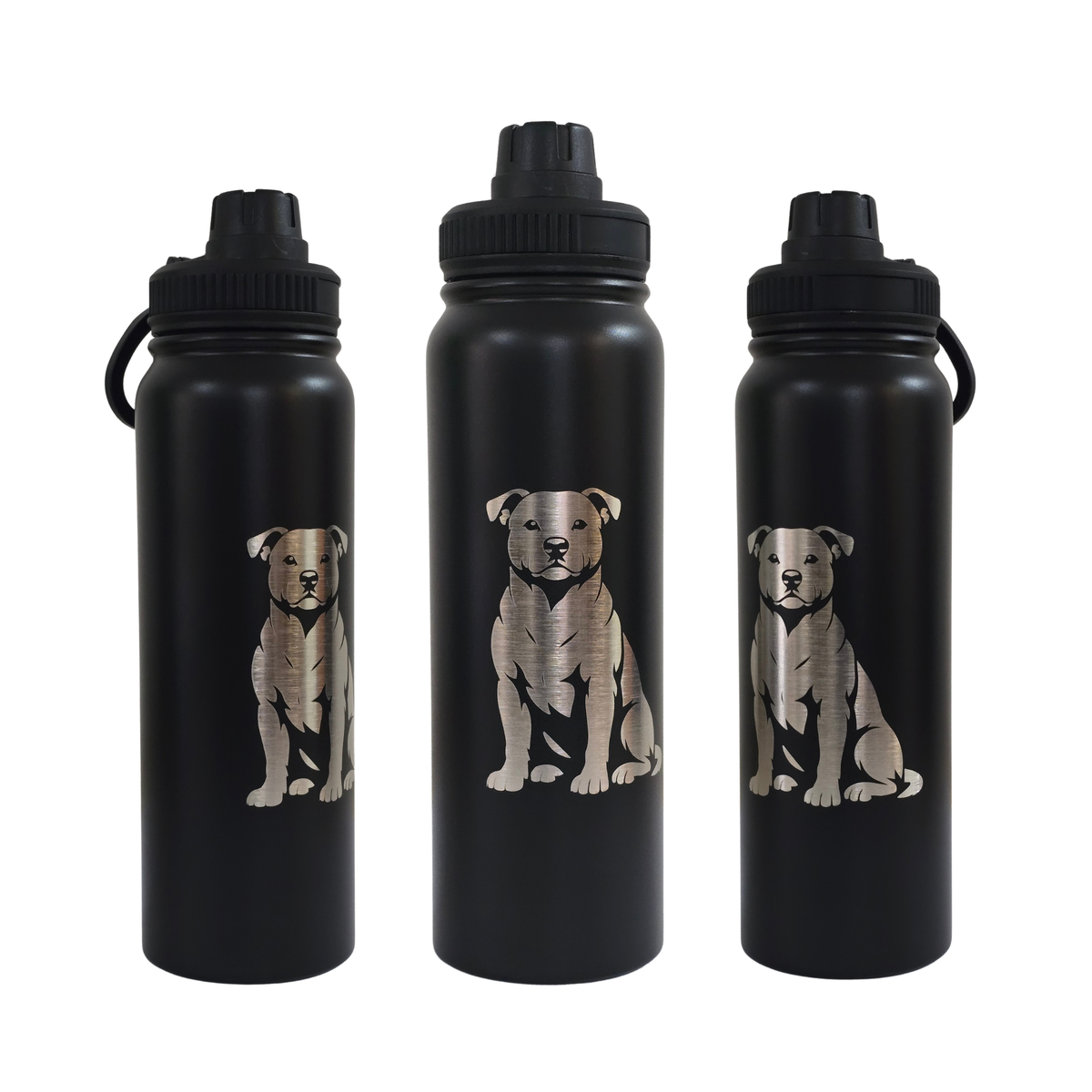 Stainless Steel Water Bottle - 750ml - Staffy