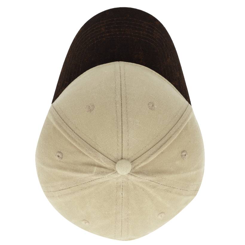 Two-Tone Waxed Oilskin 6 Panel