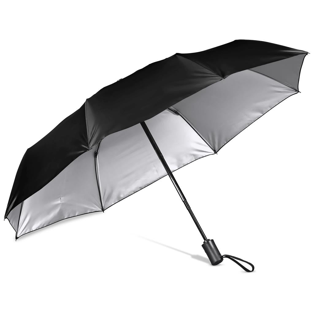 Altitude Fairhaven UV50 Auto-Open Compact Umbrella - Black