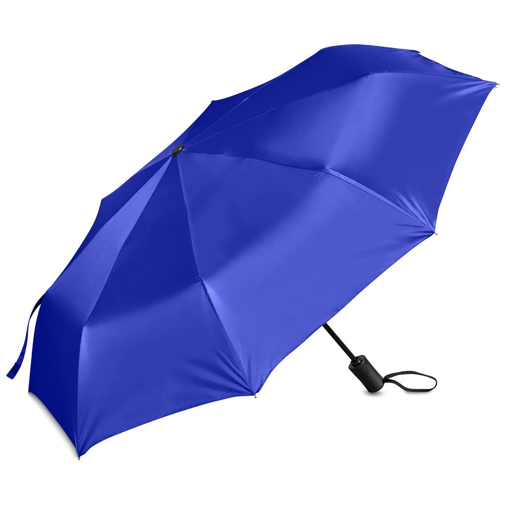 Altitude Fairhaven UV50 Auto-Open Compact Umbrella - Blue