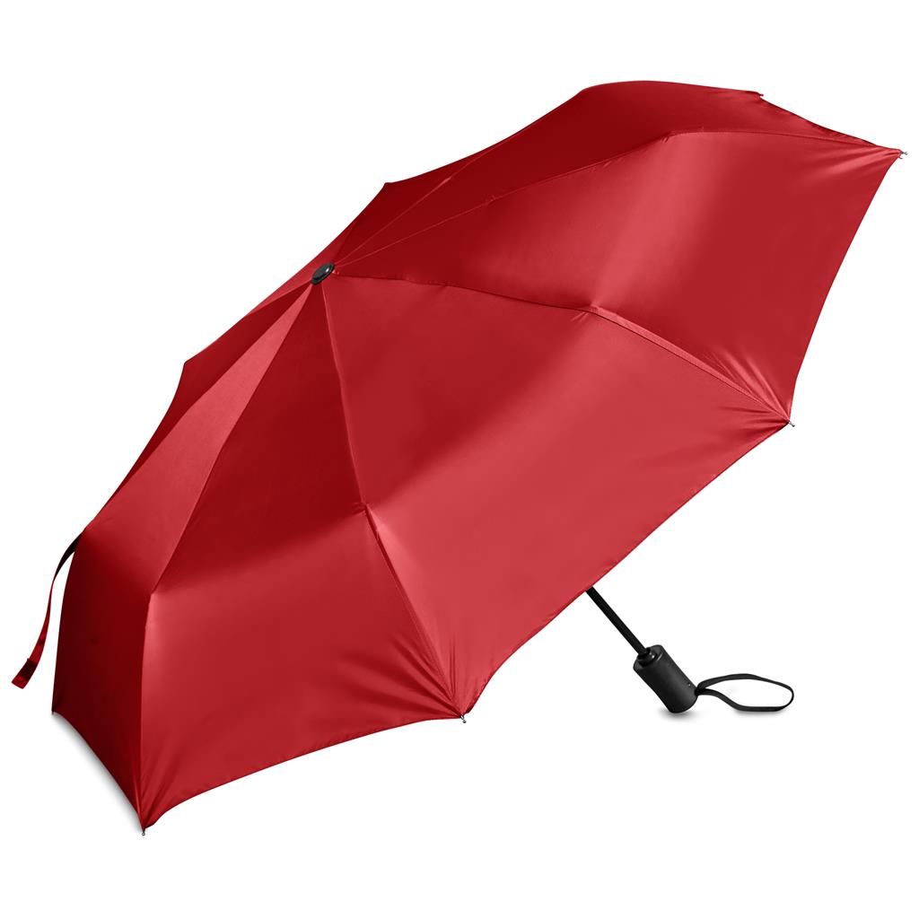 Altitude Fairhaven UV50 Auto-Open Compact Umbrella - Red