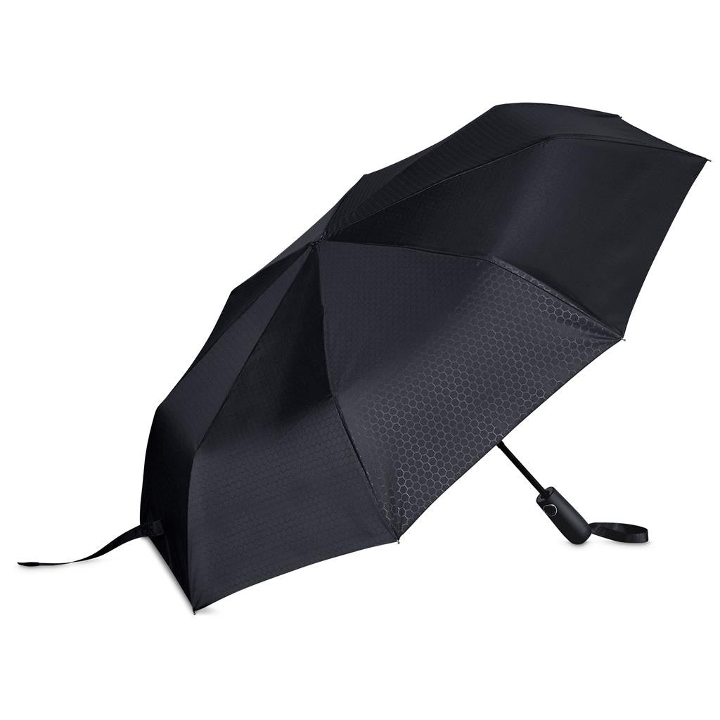 Alex Varga Altura Auto-Open Compact Umbrella - Black