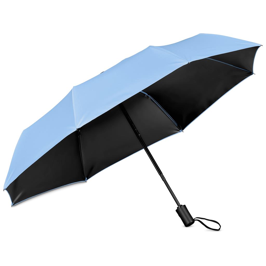Serendipio Sleet Auto-Open Compact Umbrella - Light Turquoise