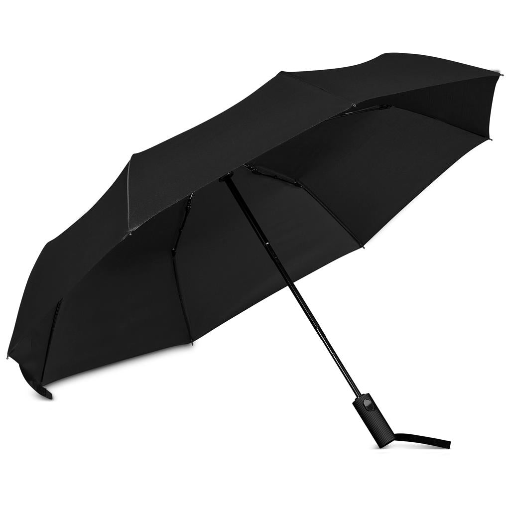 Serendipio Milestone Auto-Open Compact Umbrella - Black