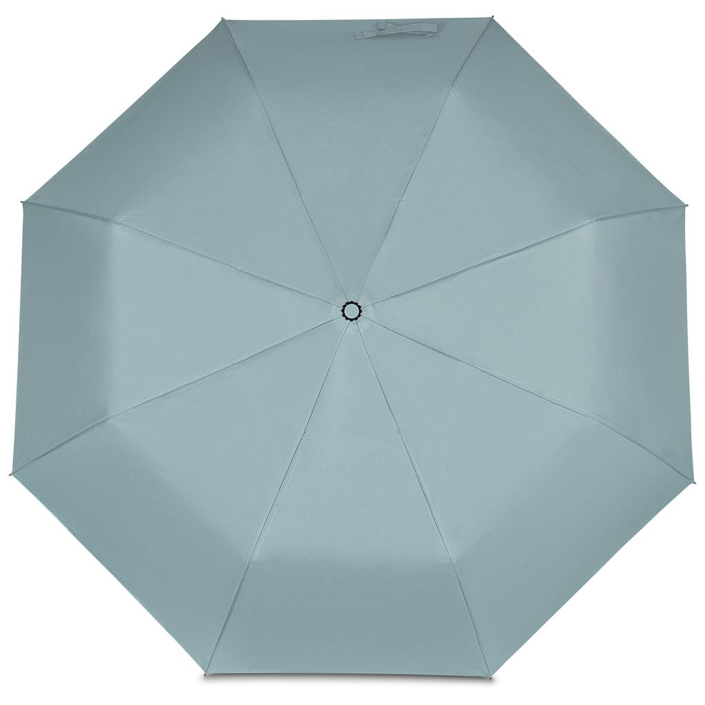 Serendipio Milestone Auto-Open Compact Umbrella - Dusty Teal