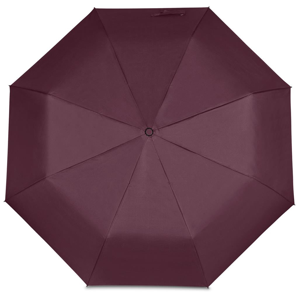 Serendipio Milestone Auto-Open Compact Umbrella - Maroon