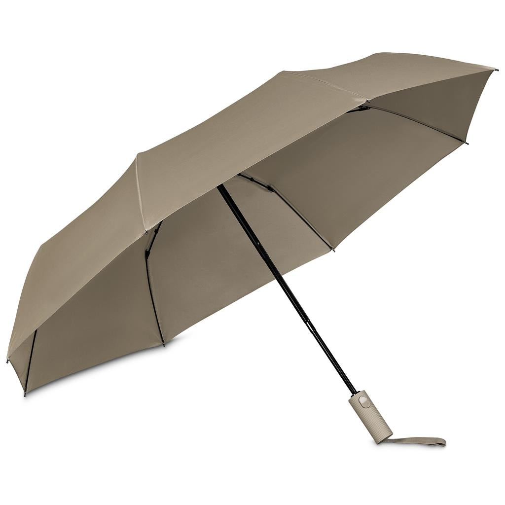 Serendipio Milestone Auto-Open Compact Umbrella - Stone
