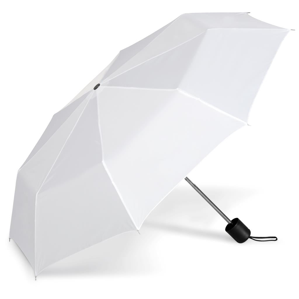 Tropics Compact Umbrella - Solid White
