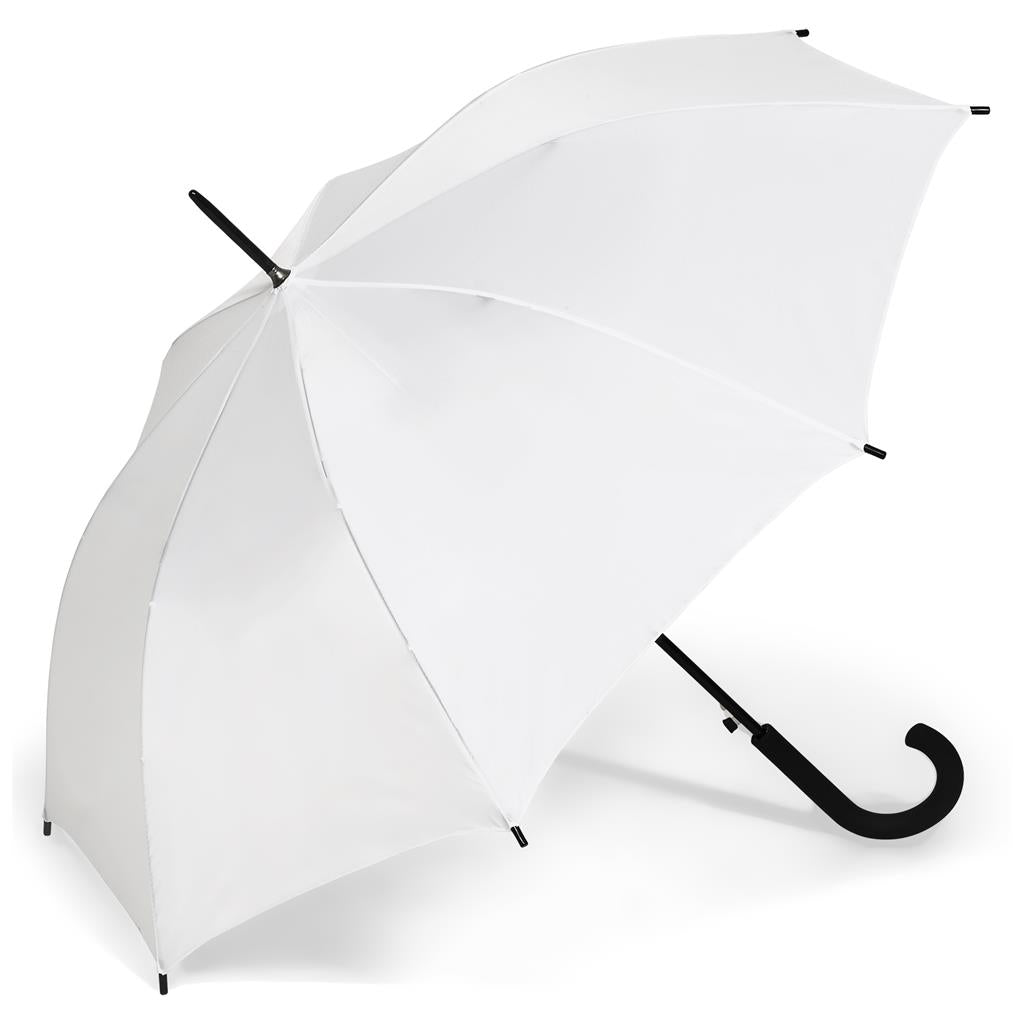 Stratus Auto-Open Umbrella - Solid White