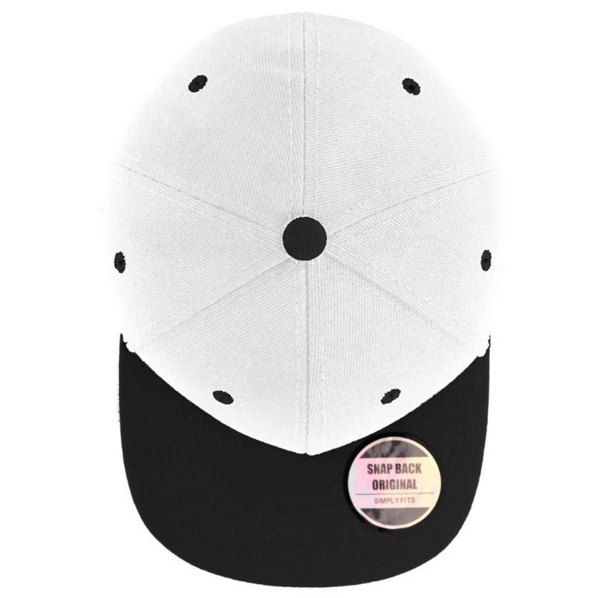 Snapback Two-Tone Cap