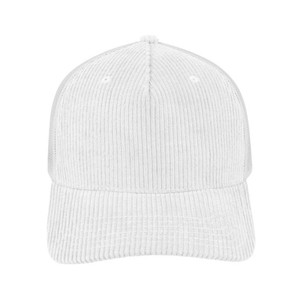 Uflex 5 Panel Corduroy Trucker Cap