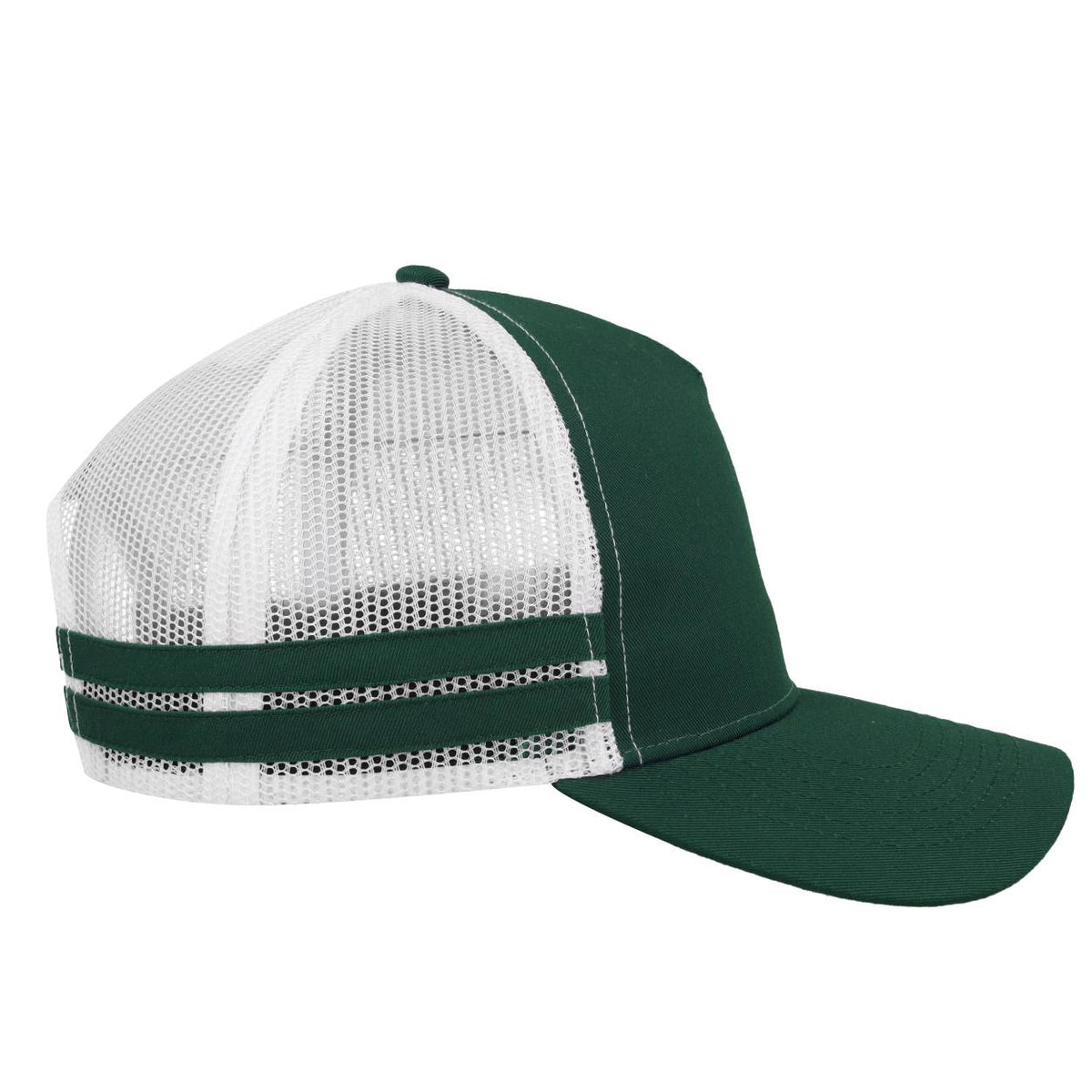 Striped Trucker Cap