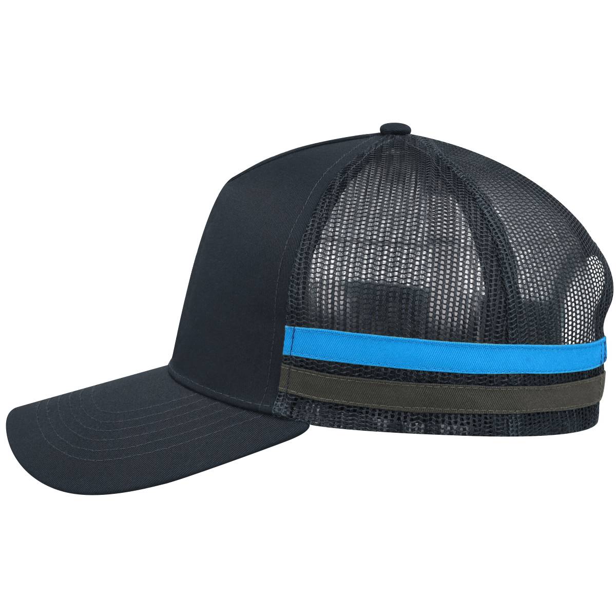 Striped Trucker Cap