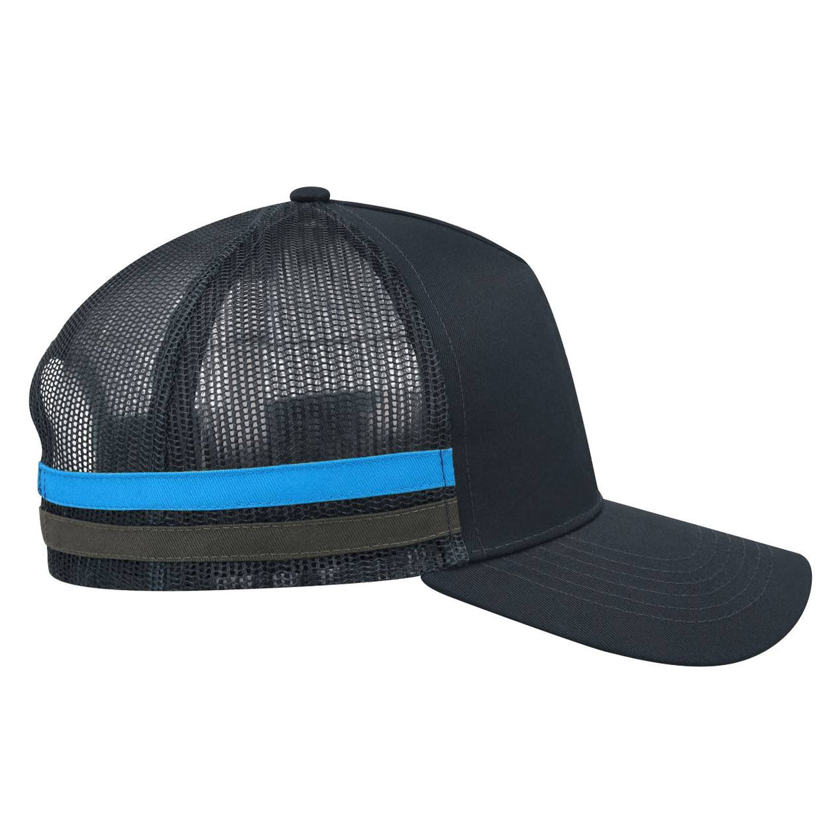 Striped Trucker Cap