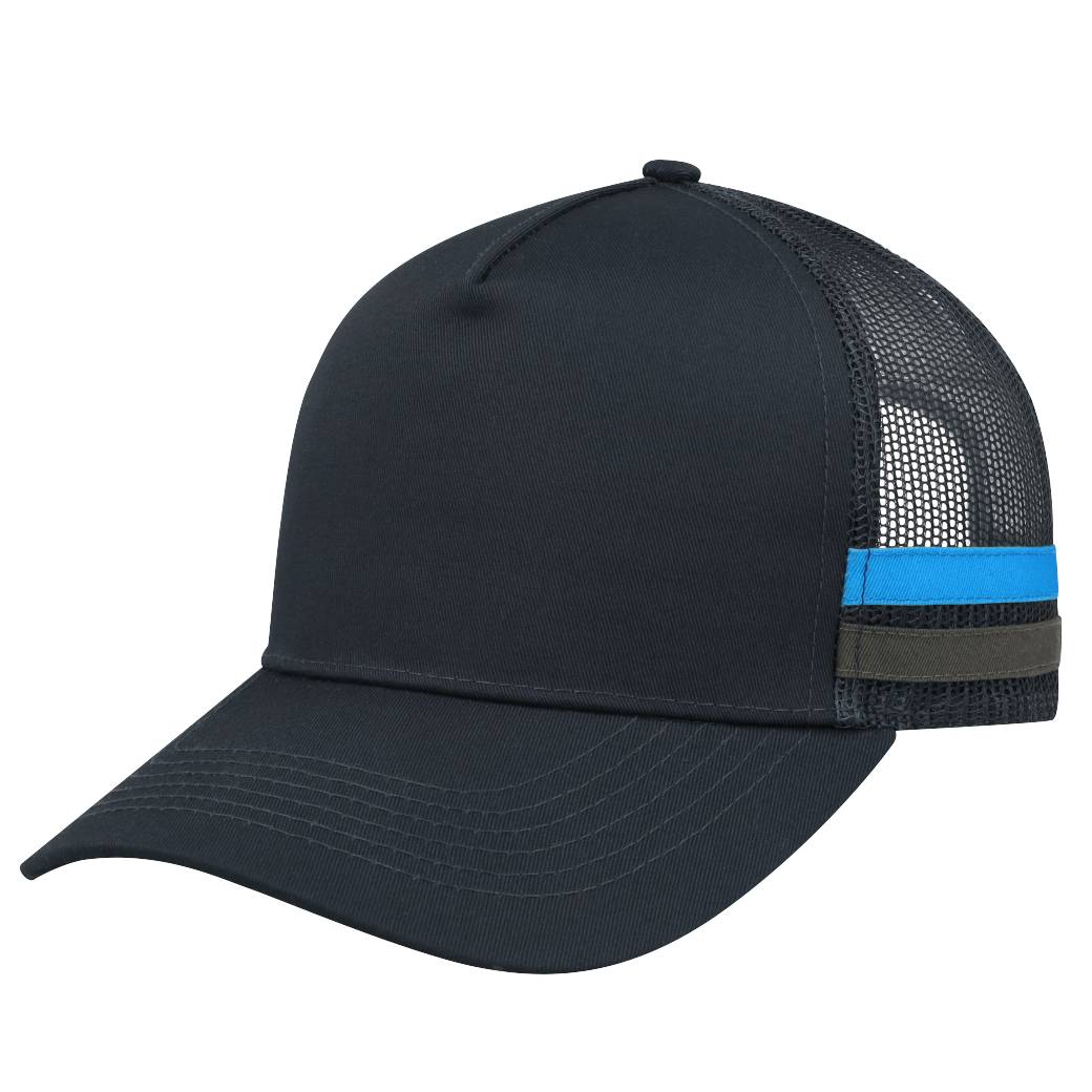 Striped Trucker Cap