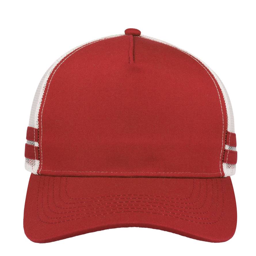 Striped Trucker Cap