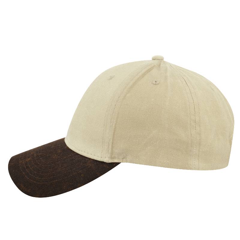Two-Tone Waxed Oilskin 6 Panel